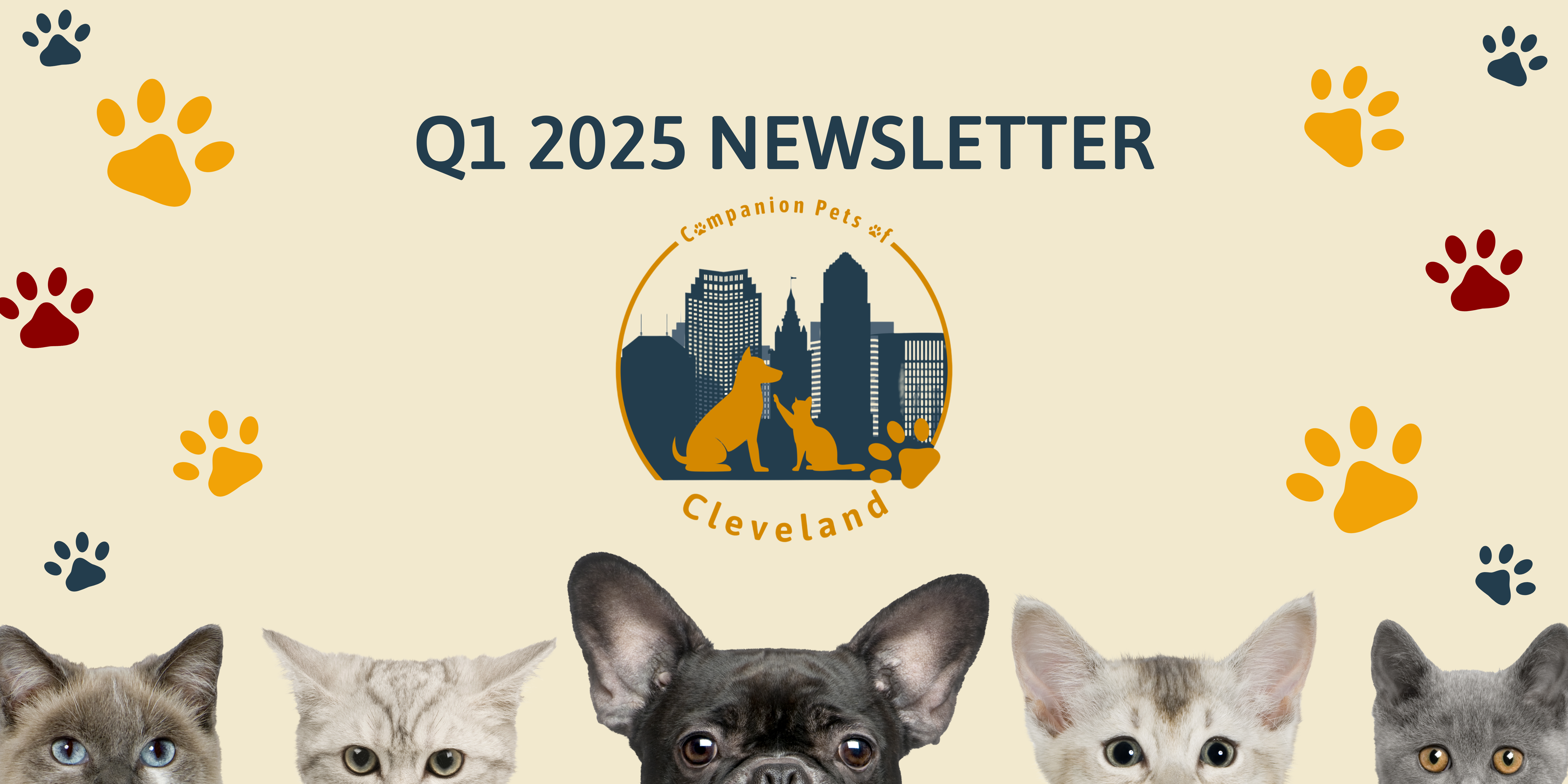 Companion Pets of Cleveland: Q1 2025 Updates