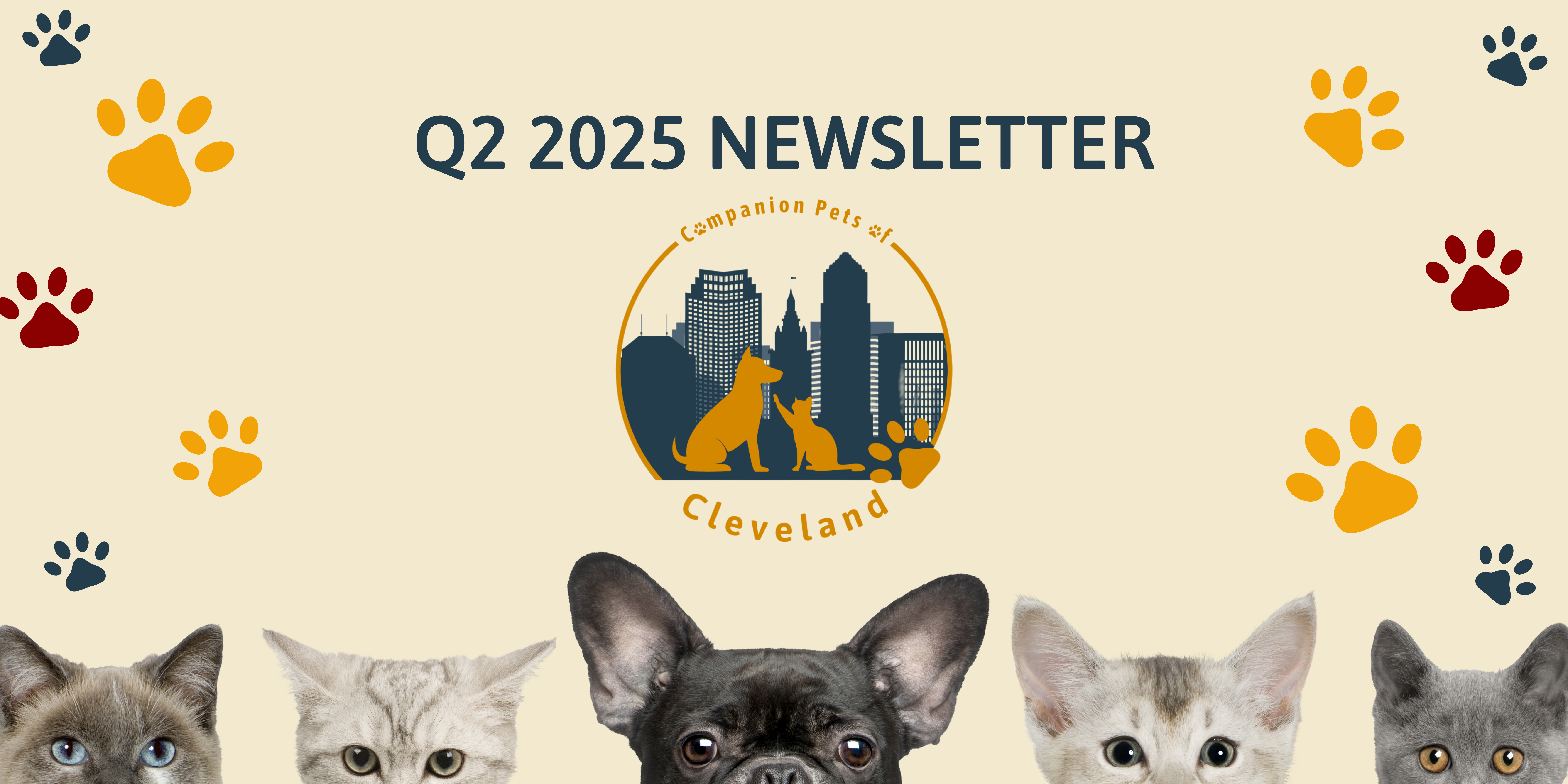 Companion Pets of Cleveland: Q2 2025 Updates